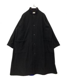 Yarmo×SOPHNET.（ヤーモ×ソフネット）の古着「WOOL MELTON LAB COAT」｜ブラック