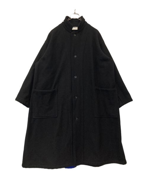 Yarmo（ヤーモ）Yarmo (ヤーモ) SOPHNET. (ソフネット) WOOL MELTON LAB COAT ブラック サイズ:FREEの古着・服飾アイテム