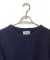 中古・古着 Yarmo (ヤーモ) SOPHNET. (ソフネット) BRITISH WOOL CREW NECK KNIT ネイビー サイズ:FREE：6000円