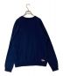 uniform experiment (ユニフォームエクスペリメント) WAPPEN CREW NECK SWEAT ネイビー サイズ:3：3980円