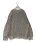 MAISON SPECIAL (メゾンスペシャル) Snow Wash Damaged Prime-Over Crew Neck Knit Pullover ベージュ サイズ:2：7000円