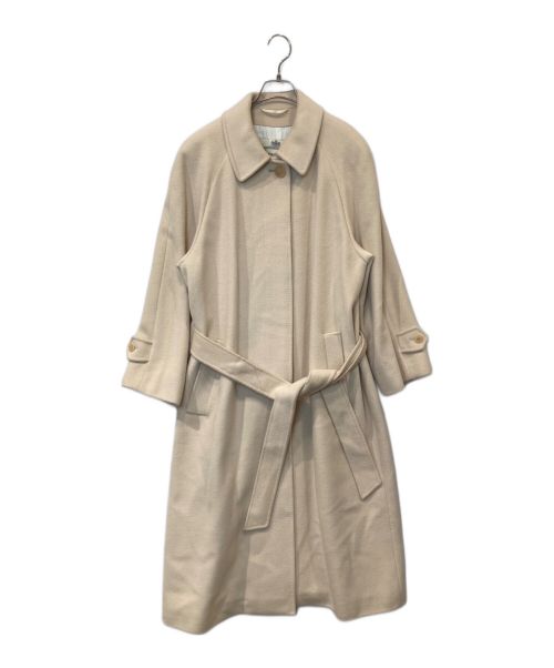 Aquascutum（アクアスキュータム）Aquascutum (アクアスキュータム) ステンカラーコート アイボリー サイズ:8の古着・服飾アイテム