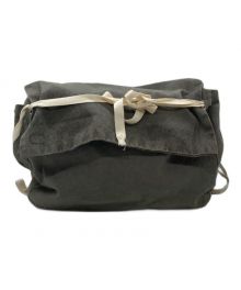 masu（エムエーエスユー）の古着「INVITATION HIPPIE BAG」｜カーキ