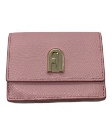 FURLA（フルラ）の古着「3つ折り財布」｜ピンク