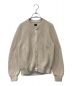 BATONER（バトナ―）の古着「SIGNATURE CREW NECK CARDIGAN　BN-23SL-002」｜ベージュ