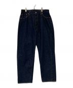 KAPTAIN SUNSHINEキャプテンサンシャイン）の古着「5P Zipper Front Denim Pants　KS23SPT21」｜インディゴ