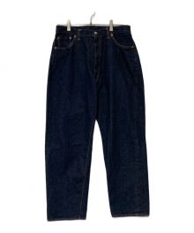 KAPTAIN SUNSHINE（キャプテンサンシャイン）の古着「5P Zipper Front Denim Pants　KS23SPT21」｜インディゴ