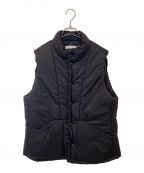 nonnativeノンネイティブ）の古着「TROOPER PUFF VEST NYLON TAFFETA STRETCH」｜ブラック