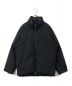 WYM LIDNM（ウィム バイ リドム）の古着「MINIMAL HEAT FIBER PADDED JACKET　jk459　ダウンジャケット」｜ブラック