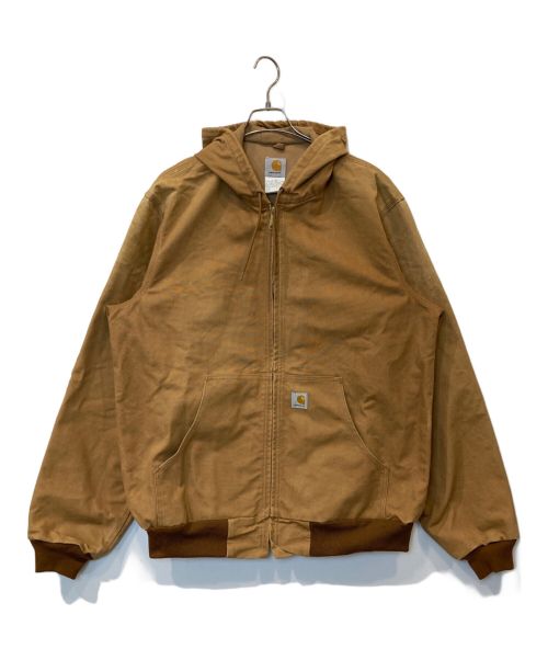 CarHartt（カーハート）CarHartt (カーハート) UFCWアクティブジャケット ブラウン サイズ:タグカスレの為不明の古着・服飾アイテム