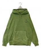 BALバル）の古着「C&Y neongarden hoodie BAL-G-447 パーカー」｜グリーン