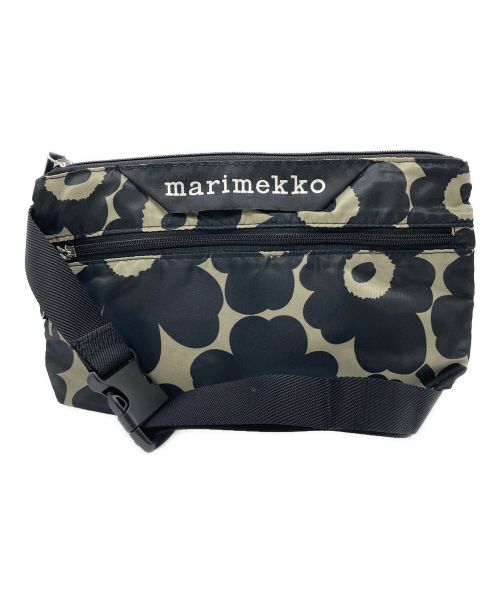 marimekko（マリメッコ）marimekko (マリメッコ) クロスボディ ミニ ウニッコ ブラックの古着・服飾アイテム