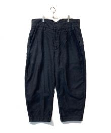 Porter Classic（ポータークラシック）の古着「MOLESKIN CLASSIC PANTS　パンツ」｜ネイビー