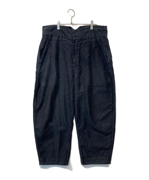 Porter Classic（ポータークラシック）Porter Classic (ポータークラシック) MOLESKIN CLASSIC PANTS　パンツ ネイビー サイズ:Lの古着・服飾アイテム