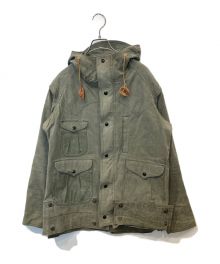 MONITALY（モニタリー）の古着「MOUNTAIN PARKA WAXED TAN DUCK」｜カーキ