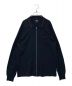 stussy（ステューシー）の古着「Perry Zip Polo Knit」｜ブラック