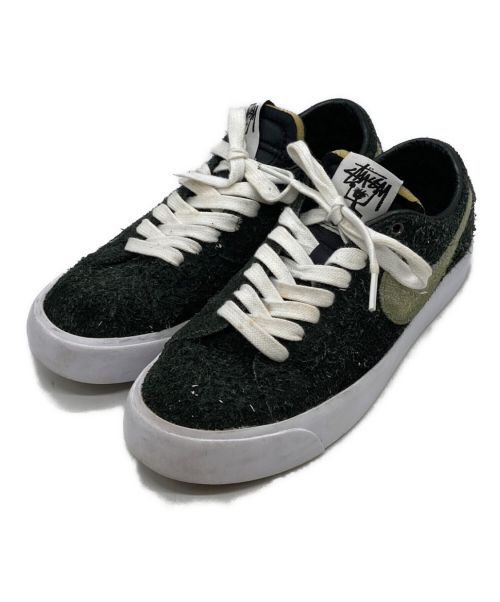 NIKE（ナイキ）NIKE (ナイキ) stussy (ステューシー) ZOOM BLAZER LOW QS STUSSY BQ6449-001 スニーカー ブラック サイズ:24.5㎝の古着・服飾アイテム