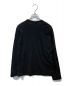 COMME des GARCONS SHIRT (コムデギャルソンシャツ) クルーネックＴシャツ　ロングスリーブカットソー　	CDGT1PL　 ブラック サイズ:XS：3980円