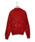 SUKU HOME (スクホーム) POLKA DOT KNIT CARDIGAN レッド サイズ:S：5000円