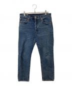 LEVI'S×JOURNAL STANDARDリーバイス×ジャーナル スタンダード）の古着「RED TAB 501(R) SMU CROP デニムパンツ A9181-0000」｜インディゴ