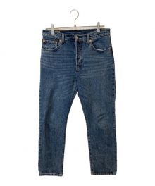 LEVI'S×JOURNAL STANDARD（リーバイス×ジャーナル スタンダード）の古着「RED TAB 501(R) SMU CROP デニムパンツ A9181-0000」｜インディゴ