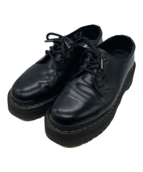 Dr.Martens（ドクターマーチン）Dr.Martens (ドクターマーチン) QUAD 3 ホール シューズ　ブーツ　1461 ブラック サイズ:UK 7の古着・服飾アイテム