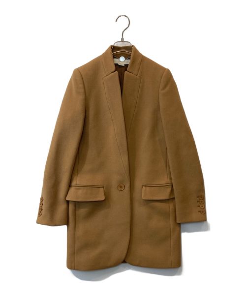 STELLA McCARTNEY（ステラマッカートニー）STELLA McCARTNEY (ステラマッカートニー) Bryce Coat 245586SDB40 コート ブラウン サイズ:36の古着・服飾アイテム