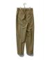 MANOF (マノフ) COCOON TUCK TAPERED PANTS 83110-7162 ベージュ サイズ:M：6000円