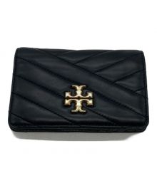 TORY BURCH（トリーバーチ）の古着「2つ折り財布」｜ブラック