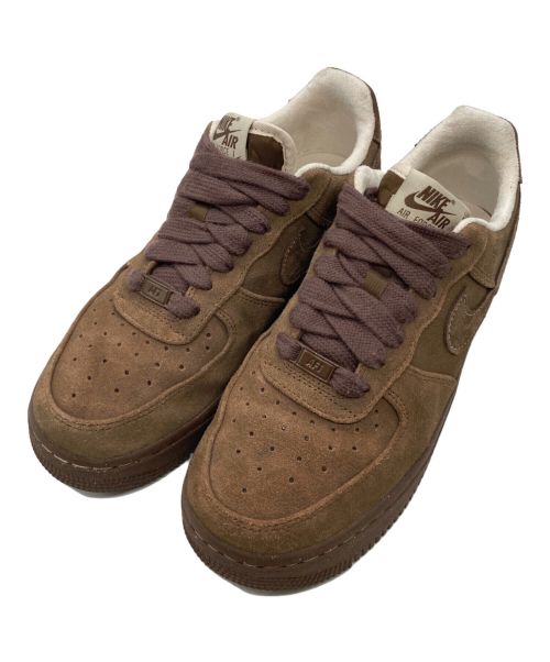 NIKE（ナイキ）NIKE (ナイキ) WMNS AIR FORCE 1 '07 CACAO WOW　FQ8901-259 ブラウン サイズ:25cmの古着・服飾アイテム