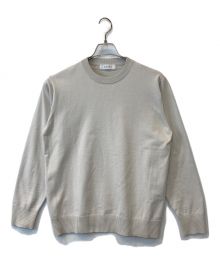 AOURE（アウール）の古着「A PACK" WASHABLE PACK KNIT AMNT244093 ニット」｜ベージュ