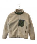 Patagoniaパタゴニア）の古着「Kids Classic Retro X Jacketボアジャケット 65625FA20」｜ベージュ