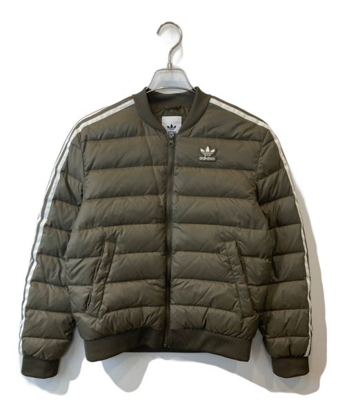 adidas（アディダス）adidas (アディダス) ダウンジャケット FL0006 オリーブ サイズ:Sの古着・服飾アイテム