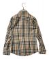 BURBERRY LONDON (バーバリーロンドン) ノバチェックシャツ ベージュ サイズ:36：9000円