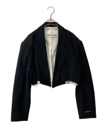 PRANK PROJECT（プランクプロジェクト）の古着「Cut-off Short Jacket 31241115601 ジャケット」｜ブラック