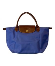 LONGCHAMP（ロンシャン）の古着「ル・プリアージュハンドバッグ　L1621089」｜ブルー