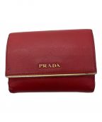 PRADAプラダ）の古着「財布」｜レッド