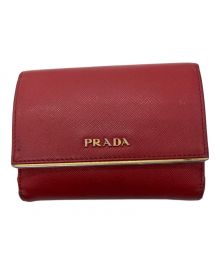 PRADA（プラダ）の古着「財布」｜レッド