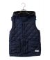 ARMEN（アーメン）の古着「NYLON QUILT REVERSIBLE HOODED VEST キルティングベスト」｜ネイビー