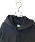 中古・古着 VEIN (ヴェイン) CO SWEAT VESSEL HOODIE VJ22-313 パーカー ブラック サイズ:2：6000円