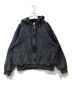 VEIN（ヴェイン）の古着「CO SWEAT DISTRESSED ZIP VJ42-319 パーカー UP HOODIE」｜グレー