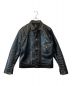 FINE CREEK LEATHERS（ファインクリークレザーズ）の古着「Leather Jacket”Lynchburg”　レザージャケット　」｜ブラック