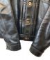 中古・古着 FINE CREEK LEATHERS (ファインクリークレザーズ) Leather Jacket”Lynchburg”　レザージャケット　 ブラック サイズ:38：120000円