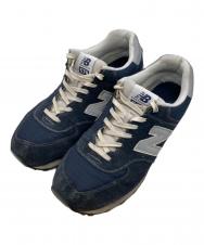 NEW BALANCE (ニューバランス) スニーカー ML574NVS ネイビー サイズ:29cm