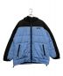 X-girl（エックスガール）の古着「BICOLOR PUFFER JACKET」｜スカイブルー