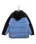 X-girl (エックスガール) BICOLOR PUFFER JACKET スカイブルー サイズ:S：4800円