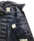 中古・古着 MONCLER (モンクレール) FLAMME ダウンコート ネイビー サイズ:00：44000円