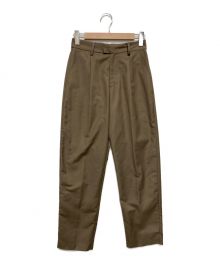 Ameri（アメリ）の古着「MUTUALLY BASIC PANTS」｜ブラウン