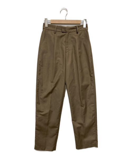 Ameri（アメリ）Ameri (アメリ) MUTUALLY BASIC PANTS ブラウン サイズ:Mの古着・服飾アイテム