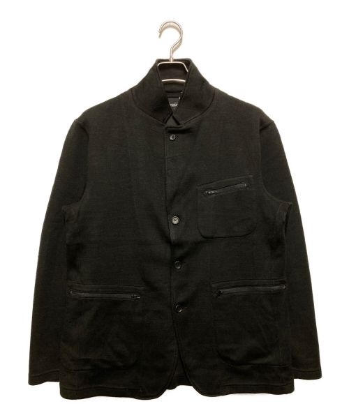 Engineered Garments（エンジニアド ガーメンツ）Engineered Garments (エンジニアドガーメンツ) Leisure Jacket Diamond Poly Knit ブラック サイズ:Mの古着・服飾アイテム